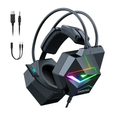 ONIKUMA X20 Gaming Headphones (Black)